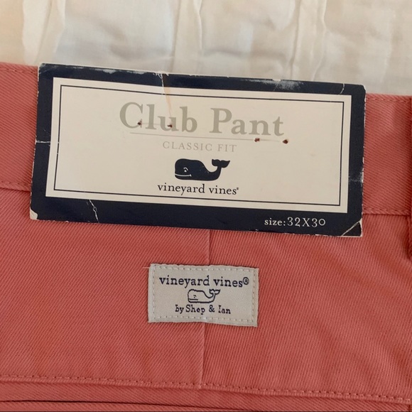 NWT Vineyard Vines Men’s Club Pant Jetty Red - Picture 2 of 6